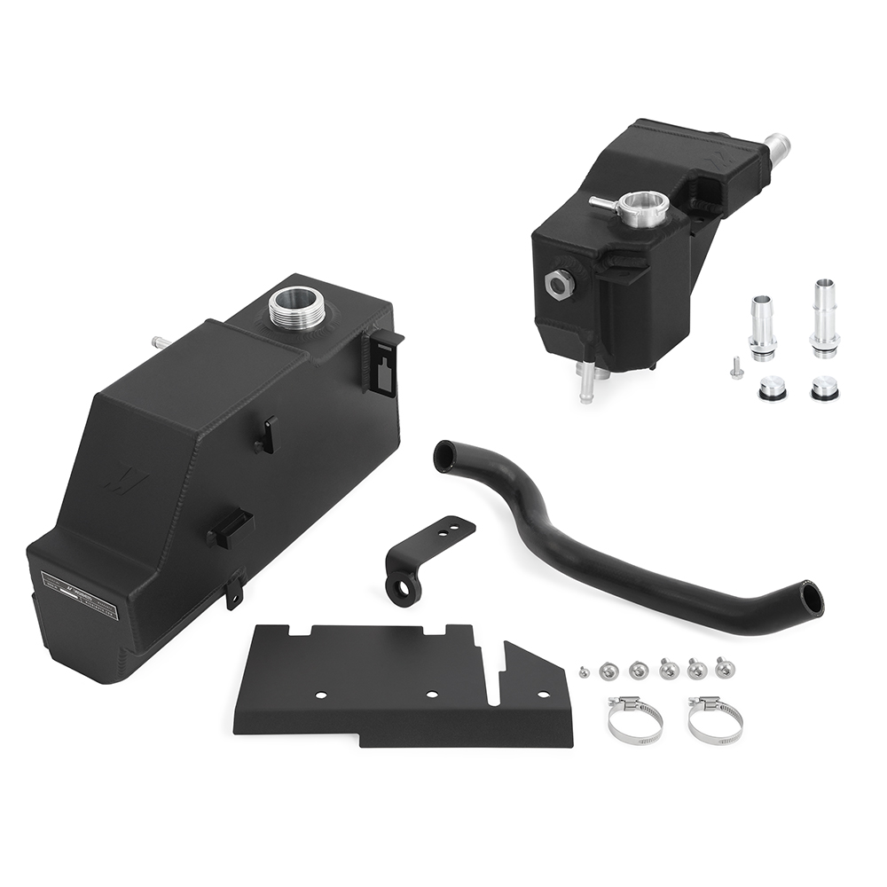 Mishimoto — Mishimoto 11-19 Ford 6.7L Powerstroke Expansion Tank Kit - Micro-Wrinkle Black
Coolant Reservoir - view 8